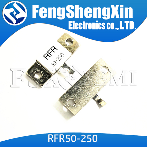 100% новое оригинальное высокочастотное сопротивление RFR 50-250, резистор фиктивным нагрузки 50 Ом, 250 Вт, резистор фиктивных нагрузки ► Фото 1/1