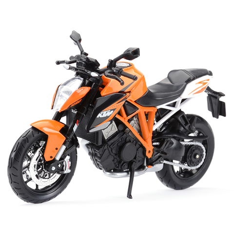 Коллекционные модели автомобилей Maisto 1:12 KTM 1290 Super Duke R Orange ► Фото 1/6