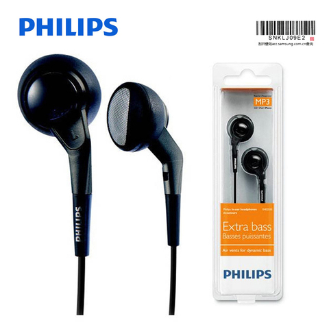 Проводные Наушники Philips SHE2550, поддержка игр, MP3, ноутбук с 3,5 мм линией стиля для Samsung, Xiaomi, Huawei, официальная проверка ► Фото 1/6