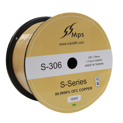 HiFi MPS S-300 S-306 6N OFC, провод для динамика, аудиокабель, Hifi усилитель, CD, DVD, кабель для домашнего кинотеатра ► Фото 1/6