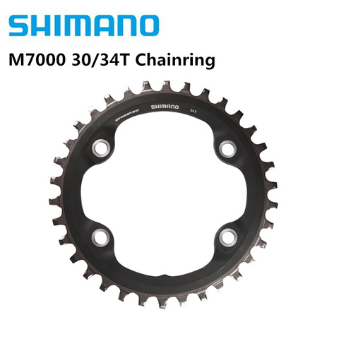 Цепь Shimano SLX M7000 96 BCD, 1x11s 30T 32T 34T для M6000 M7000 M8000 30T 32T 34T 11 скоростная Одиночная Корона Оригинал Shimano ► Фото 1/5