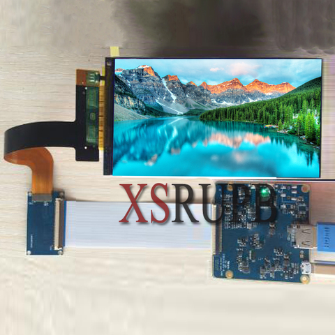 LS055R1SX03 5,5 дюймов 2k IPS ЖК-модуль 2560*1440 ЖК-Экран Дисплей HDMI в MIPI плата для VR LCD WANHAO D7 проектор 3D-принтера ► Фото 1/3