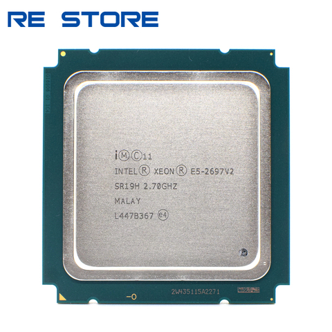 Процессор Intel xeon e5 2697 v2, 2,7 ГГц, 30 Мб, QPI 8GT/s LGA 2011 SR19H C2 E5 2697v2, 100% нормальная работа ► Фото 1/2