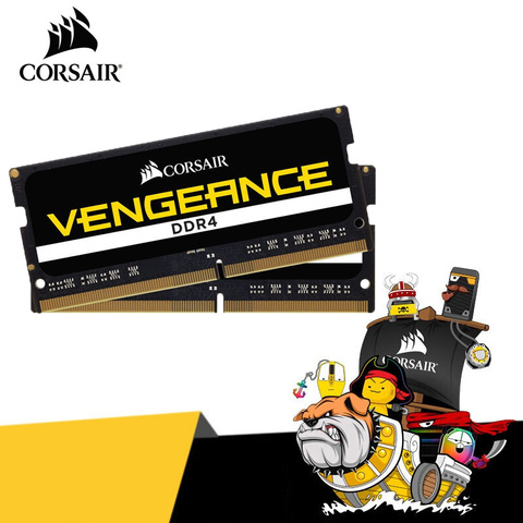 Оперативная память CORSAIR Vengeance для ноутбука, Флэш-Память DDR4 4G 2400/2666/3000 МГц 260pin 1,2 в CL16 CL18 PC4 8 ГБ 16 ГБ 32 ГБ для ноутбука ► Фото 1/6