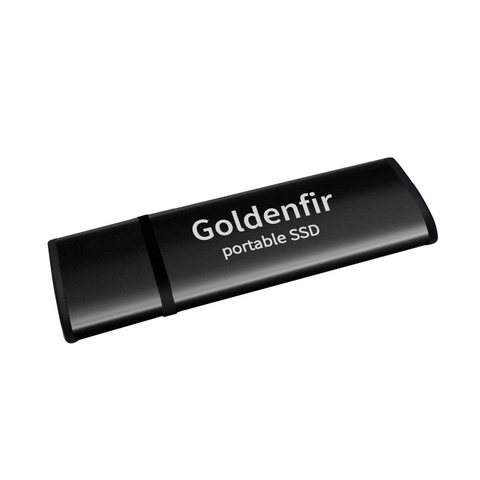 Goldenfir Мини Портативный SSD USB 3,0 60 Гб 64 ГБ 120 ГБ 128 ГБ 240 ГБ 256 ГБ 480 ГБ 512 ГБ 960 ГБ 1 ТБ внешний твердотельный накопитель ► Фото 1/6