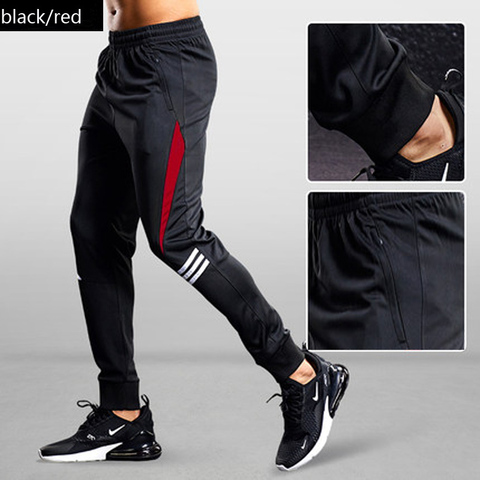 Sport Pants Men Running Pants With Zipper Pockets Training and Joggings Men Pants Soccer Pants Fitness Pants Sportwear For Men ► Фото 1/6