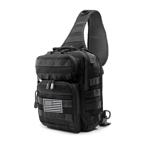 Большой военный рюкзак-слинг 900D, армейский рюкзак с системой «Молле», тактическая сумка на плечо для повседневного использования, водонепр... ► Фото 1/6