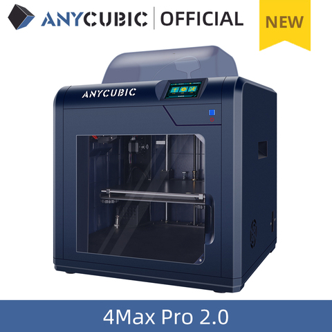 ANYCUBIC новые FDM 3D-принтеры 4Max Pro 2,0 с большим объемом сборки impressora 3D печать DIY 3D-принтеры s ► Фото 1/6