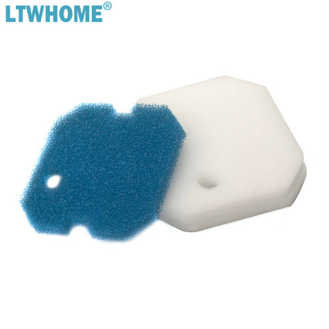 LTWHOME синие грубые и белые тонкие фильтрующие прокладки, наборы, подходят для Eheim 2616260 Professional Pro 2 2226/2326/2026/2128, Experience 350 ► Фото 1/4