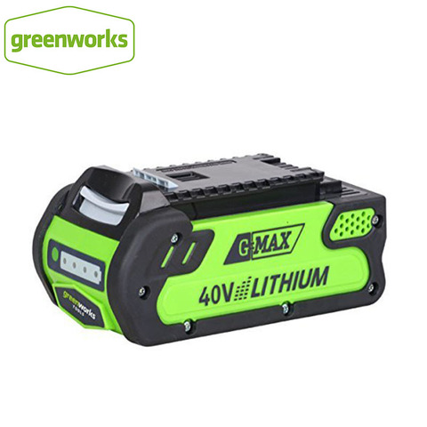 Батарея GreenWorks 29472G-MAX 4 Ач li-ion 40 в 4 ампер, батарея с литий-ионным аккумулятором, Высококачественная Экологичная литиевая батарея для различны... ► Фото 1/2