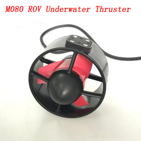 Подводный Thruster M080, бесщеточный двигатель 12 В, 24 В, 360 Вт, 200 м, глубина тяги 9 кг для радиоуправляемого робота AUV ► Фото 1/5