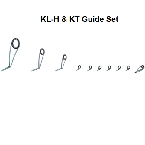 Набор направляющих KLH & KT, один комплект направляющих для спиннинга (11 шт.) ► Фото 1/2