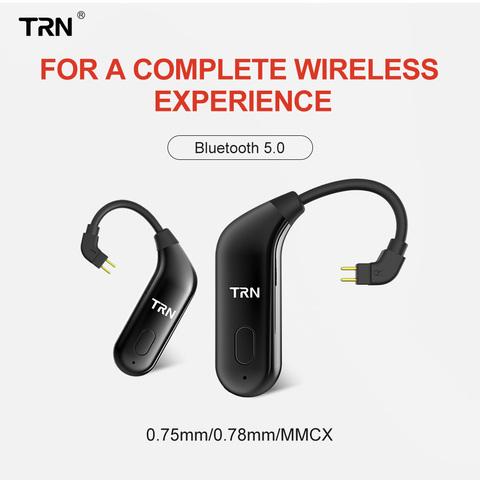 TRN BT20 Bluetooth 5,0 ушной крючок обновленный кабель для бега Bluetooth гарнитура кабель для V80 IM1V90 BA5 ST1 V10 V20 X6 ► Фото 1/6