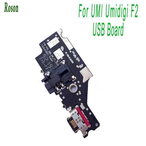 Зарядная плата Roson для UMI Umidigi F2, USB-плата для зарядки, модуль для UMI Umidigi F2, запчасти для ремонта мобильных телефонов ► Фото 1/5