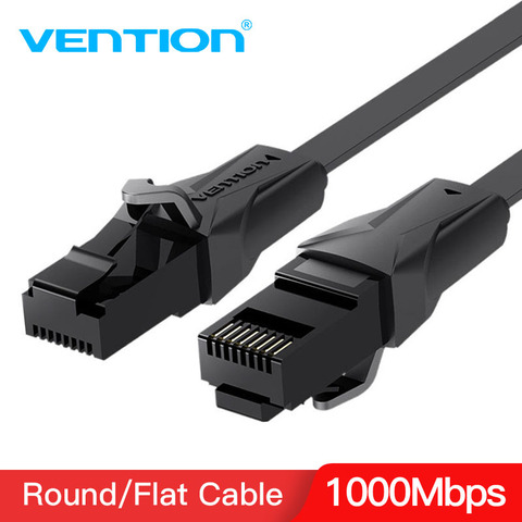 Vention Ethernet кабель Cat6 Lan кабель UTP RJ45 сетевой Соединительный кабель 1 м 10 м 20 м 30 м для PS2 PC компьютерный маршрутизатор Cat6 кабель Ethernet ► Фото 1/6