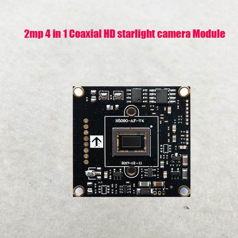 DIY UTC функция Starlight 2mp AHD TVI CVI CVBS 4 в 1 SONY IMX327 CMOS HD WDR модуль камеры поддержка OSD кабель управления ► Фото 1/6