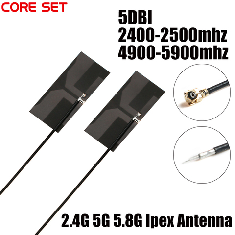 2400-2500 МГц 4900-5900 МГц двухдиапазонная антенна GSM 2,4G 5G 5,8G FPC Антенна Wifi Встроенная антенна ► Фото 1/4