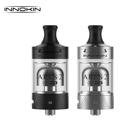 Оригинальный атомайзер Innokin Ares 2 D24 D22 MTL RTA Tank, 2 мл/4 мл, 22 мм/24 мм, вапорайзер CAFC для боксмода, электронной сигареты ► Фото 1/3