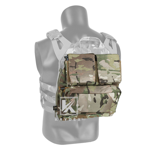 KRYDEX тактический пакет на молнии на Панель рюкзак для КПК НЦЧП AVS JPC2.0 жилет Multicam Тактический боевое снаряжение для страйкбола сумка для перен... ► Фото 1/6