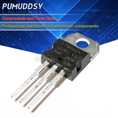 10 шт. L7806CV TO220 L7806 TO-220 7806 LM7806 MC7806 новый и IC ► Фото 1/1