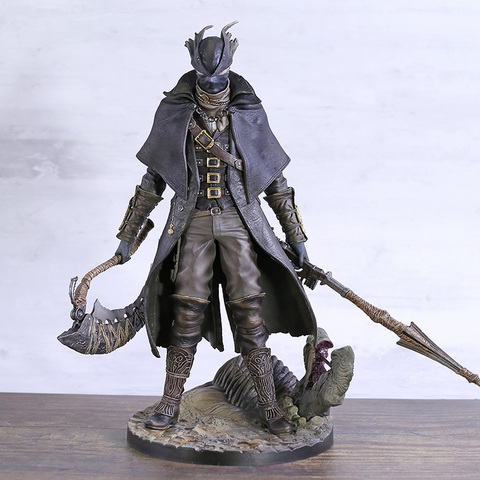 Bloodborne старый охотников 1/6 весы Статуэтка из ПВХ фигурка Коллекционная модель игрушки Brinquedos Juguetes ► Фото 1/6