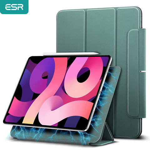ESR iPad чехол для iPad Air/Note 4 Чехол 10,9 ''дюйма 2022 складной магнитный Смарт-Чехол Funda для iPad Air 4 4th поколения чехол для планшета ► Фото 1/6