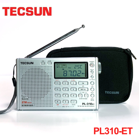 Tecsun PL310ET PL-310ET полный диапазон радио с широким диапазоном, цифровой демодулятор, FM/AM/SW/MW/LW радио до полудня стерео радио цифровой приемник ► Фото 1/1