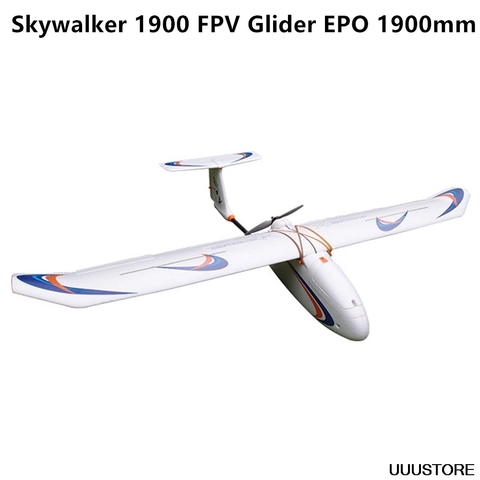 FPV Skywalker airplane 1900 мм карбоновое волокно Хвостовая версия Glider white EPO FPV Airplane RC Plane Kit ► Фото 1/6