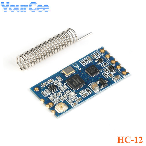 HC-12 SI4438 WIFI беспроводной модуль последовательного порта 1000m 433MHz 3,2-5,5 V Заменить Bluetooth ► Фото 1/2