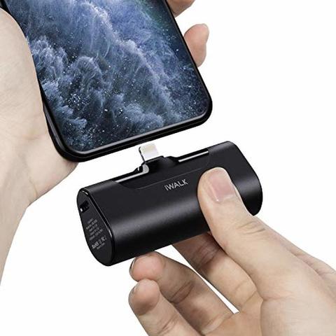 Портативный мини-внешний аккумулятор IWALK, 4500 мАч, зарядное устройство для путешествий, Деловой, Type-C, милый внешний аккумулятор с молнией для Xiami, Iphone, портативное зарядное устройство ► Фото 1/6