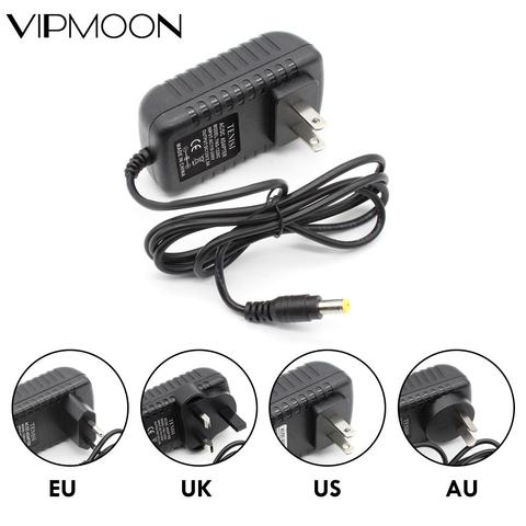 1 шт 24 Вт EU/US/UK AU драйвер Plug адаптер AC110V 220V переменного тока в постоянный 12В 2A 5,5*2,1 мм светодиодный Питание для светодиодный полосы света транс... ► Фото 1/6