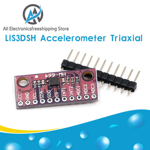 LIS3DSH трехосевой акселерометр с высоким разрешением, трехосевой акселерометр LIS3DH для Arduino ► Фото 1/6