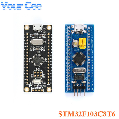 Минимальная системная макетная плата STM32F103C8T6 ARM STM32 STM32F ARM, модуль материнской платы для Arduino ► Фото 1/6