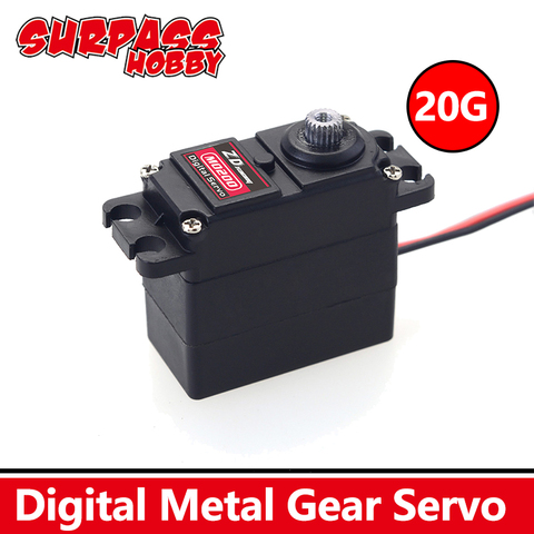 ZD Racing Waterproof 20g 3,5 kg алюминиевые металлические шестерни mini Servo M0200 для 1/16 1/14 1/12 RC Car Carson Wltoy вертолет самолет ► Фото 1/6