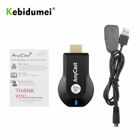 Адаптер kebidumei M2 Plus 1080p HDMI TV Stick, беспроводной Wi-Fi дисплей, приемник для ПК, телефона, для Miracast PK G2 ► Фото 1/6