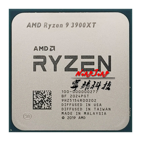 AMD Ryzen 9 3900XT R9 3900XT 3,8 ГГц двенадцать-Core двадцати четырех-нить Процессор процессор 100-000000277 гнездо AM4 ► Фото 1/1