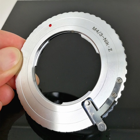 Адаптер-кольцо для крепления объектива для микро-объективов 4/3 M43 MFT и камер Nikon Z Z7 Z6 ► Фото 1/5