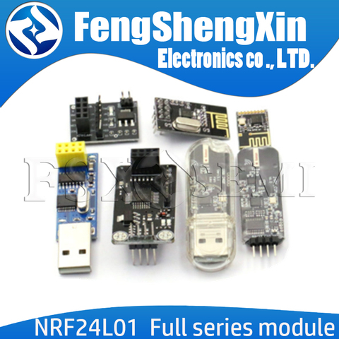 NRF24L01 + модуль антенны 2,4 ГГц для Arduino, модуль микроконтроллера, антенна PCB, беспроводной модуль, плата адаптера ATMEGA48 + NRF24L01 ► Фото 1/1