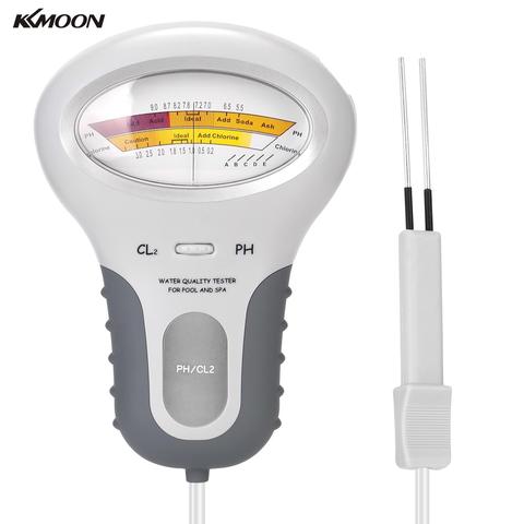 Измеритель уровня хлора KKMOON 2 в 1, тестер для определения качества воды и хлора, устройство для измерения уровня хлора CL2, инструмент для плавания в бассейне и аквариуме ► Фото 1/6