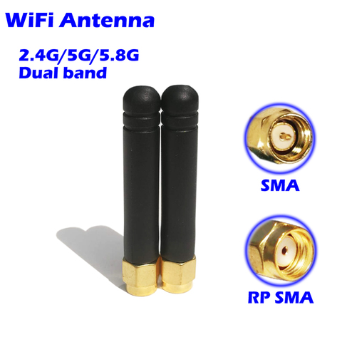 Wi-Fi Bluetooth Антенна 2,4 ГГц 5,8 ГГц 3 дБ Aeria для передатчика FPV приемника Itx материнская плата PCIe карта USB адаптер Zigbee точка доступа ► Фото 1/6