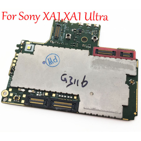 Оригинальная разблокированная материнская плата для Sony Xperia XA1 G3116 G3125 G3121 G3112,XA1 Ultra G3226, электронная панель цепи ► Фото 1/6