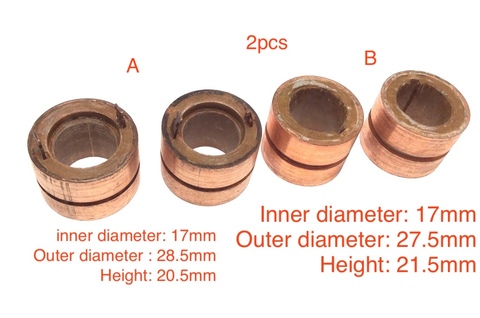 2 шт. для Volkswagen old Santana Jetta автомобильный генератор Медная головка скользящее кольцо коллектор ► Фото 1/6