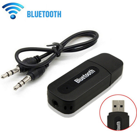 3,5 мм USB беспроводной Bluetooth музыкальный аудио приемник, адаптер, аудиокабель для Aux автомобиля для Iphone, динамик, Mp3 ► Фото 1/5