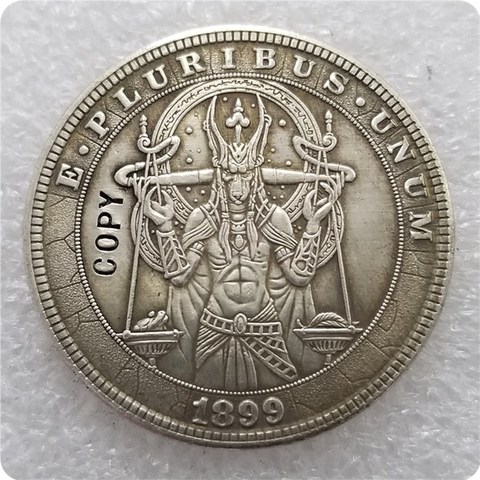 Тип # 24_Hobo никелевая монета 1899-P Morgan копия доллара монеты-Реплика памятные монеты ► Фото 1/2