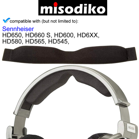 Запасные части misodiko, оголовье амбушюры для наушников Sennheiser HD600 / HD650 / HD660 S/ HD6XX/ HD580 / HD565 / HD545 ► Фото 1/5