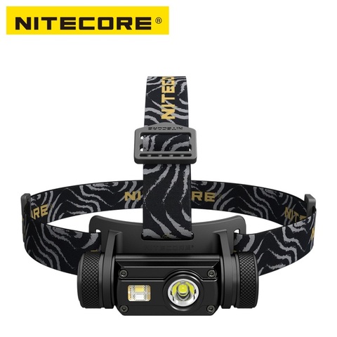 Nitecore HC65 Cree XM-L2 U2 + ультратонкое естественное освещение CRI + красный светодиодный 1000lm USB Перезаряжаемые фар ► Фото 1/6