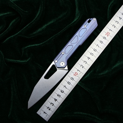 NOC DT-03 складной нож VG10 лезвие KVT шарикоподшипник титановая ручка походные охотничьи ножи для выживания на открытом воздухе Кухонные Ножи EDC инструменты ► Фото 1/6