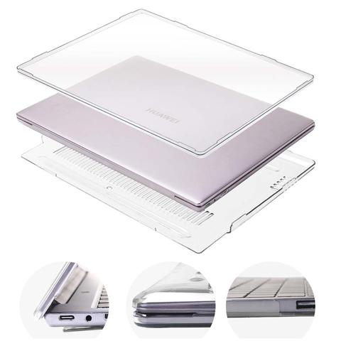 Для HUAWEI MateBook X Pro 2022 13,9/MateBook 13 14 /D14 D15-прозрачный матовый жесткий чехол для ноутбука с защитой от царапин ► Фото 1/6