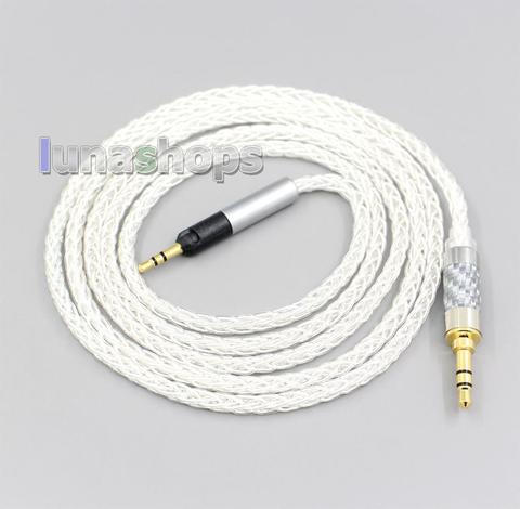 8-жильный посеребренный кабель OCC для наушников Sennheiser HD598 HD559 hd569 hd579 hd599 hd558 hd518 LN006530 ► Фото 1/3