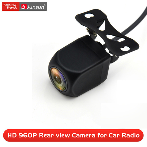 Автомобильная камера заднего вида 960P, водонепроницаемая парковочная камера с широким углом обзора 120 ° для Junsun DVD ► Фото 1/5